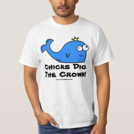 T-shirt Les poussins creusent la couronne ! (Devant)
