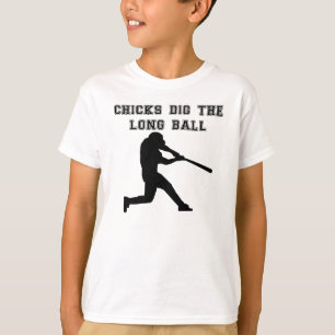 T-shirt Les poussins creusent la longue boule