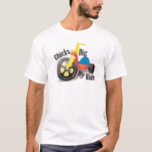 T-shirt Les poussins creusent mon tour
