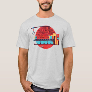 T-shirt Les préservatifs sont fabriqués par des lignes d'a