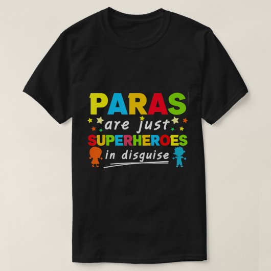T-shirt Les Professeurs Paraprofessionnels Ne Sont Que Des (Design devant)