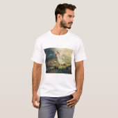T-shirt Les progrès américains par John Gast (Devant entier)