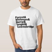 T-shirt Les projets (Devant)