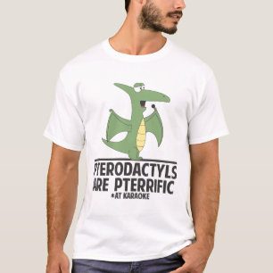 T-shirt Les ptérodactyles sont Pterrific