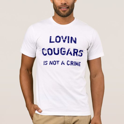 T-SHIRT LES PUMAS DE LOVIN, N'EST PAS UN CRIME (Devant)
