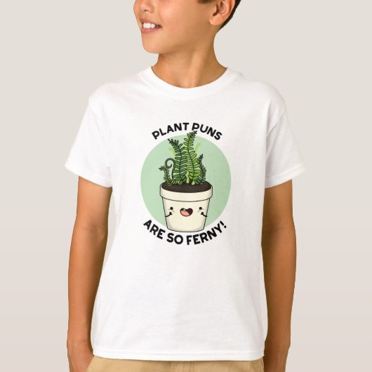 T-shirt Les Puns plantes Sont Tellement Fous Fils Fils (Devant)
