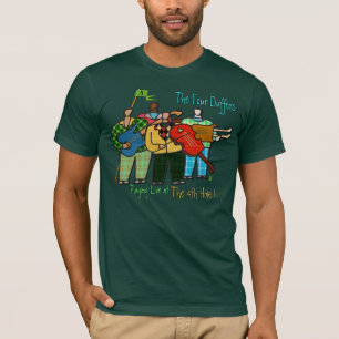 T-shirt Les quatre gourdes (T-shirt pour les hommes)