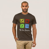 T-shirt Les quatre saisons (Devant entier)