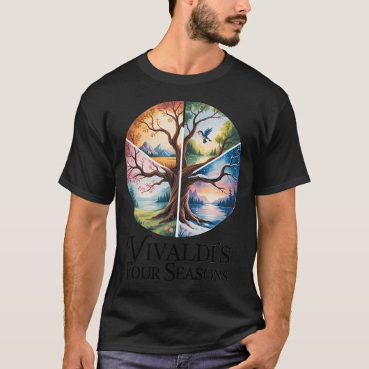 T-shirt Les Quatre Saisons de Vivaldi (Devant)