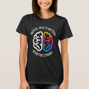 T-shirt Les questions de santé mettent fin à la stigmatisa