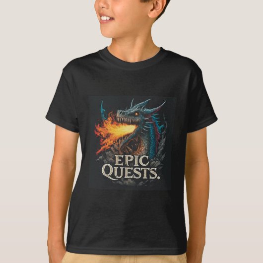 T-shirt Les quêtes épiques (Devant)