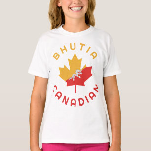 T-shirt Les racines de la Bhutie canadienne
