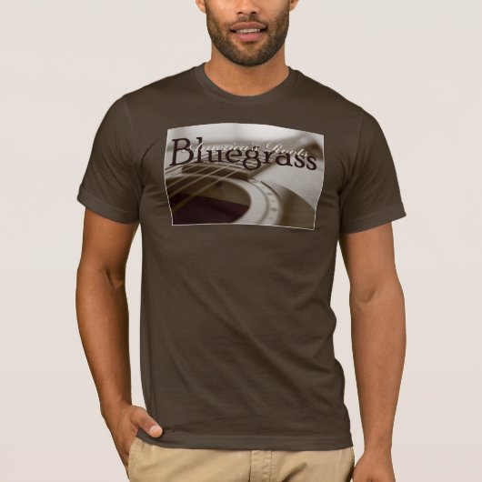 T-shirt Les racines de l'Amérique - Bluegrass - le XL des (Devant)