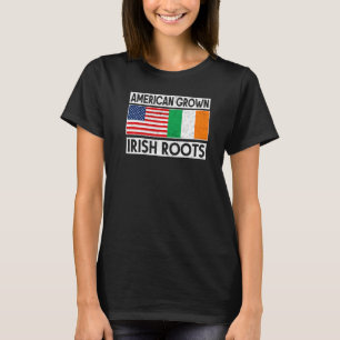 T-shirt Les racines irlandaises de l'Amérique Jour de la S