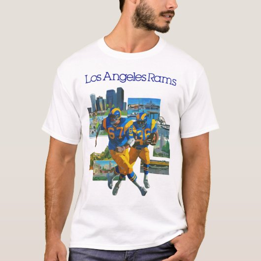 T-shirt les rams de los angeles (Devant)