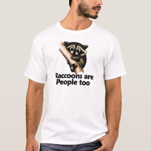 T-shirt Les ratons laveurs sont les gens aussi