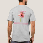 T-shirt Les Refus D'Herbe, Les Fleurs... (Dos)