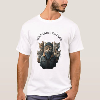 T-shirt Les règles sont pour les chiens