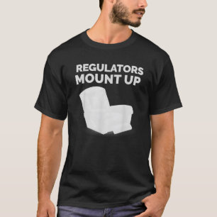 T-shirt Les régulateurs montent la chaise de rappel amusan