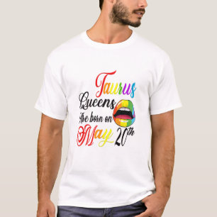 T-shirt Les Reines De Lèvres Arc-En-Ciel Des Femmes Sont N
