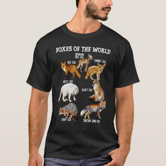 T-shirt Les Renards Du Monde La Fox Course Éducative Wild  (Devant)