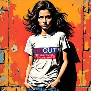 T-shirt Les Républicains dehors
