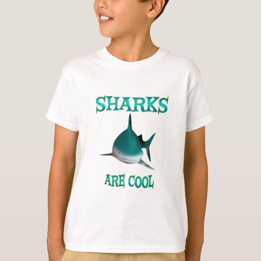 T-shirt Les requins sont Cool (Devant)