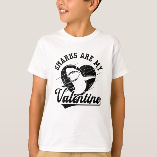 T-shirt Les requins sont mon Valentine Dive Freediver (Devant)