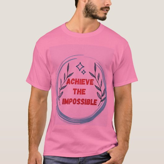 T-shirt "Les rêves défient la réalité" (Devant)