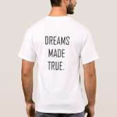 T-shirt Les rêves ont rendu vrai - SR20DET (Dos)