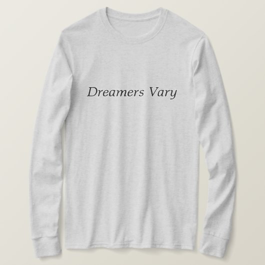 T-shirt Les Rêveurs Vary X Eric Hohman Long Sleeve (Design devant)
