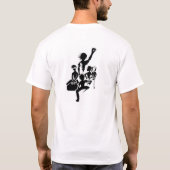 T-shirt Les révolutionnaires sur le blanc (Dos)