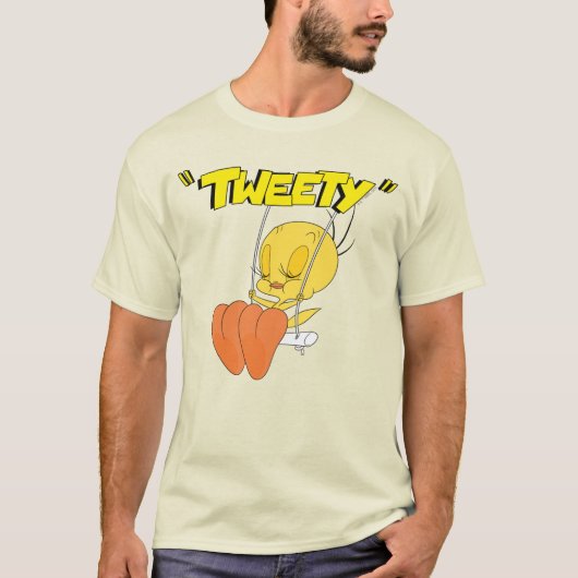T-shirt Les rires rétro de LOONEY TUNES™| TWEETY™ (Devant)