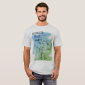 T-shirt Les robots gouvernent ! ©2020 Annabelle Echo (Devant entier)