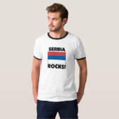 T-shirt Les rochers de Serbie (Devant entier)