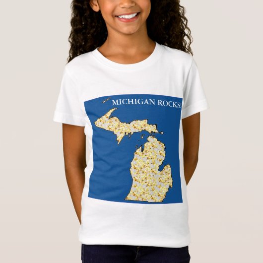 T-Shirt LES ROCHERS MICHIGAN ! (Devant)
