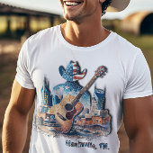 T-shirt Les rochers musicaux de Nashville
