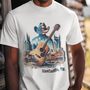 T-shirt Les rochers musicaux de Nashville