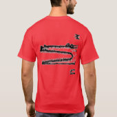 T-shirt les rocs de croc (Dos)