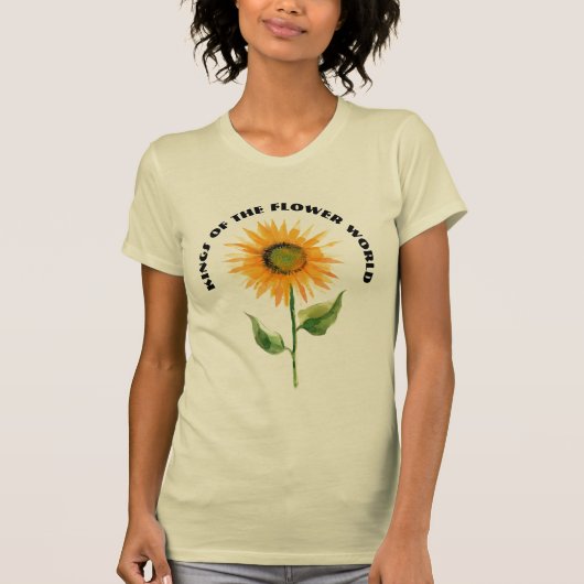 T-shirt Les rois du monde des fleurs (Devant)