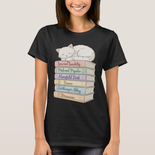 T-shirt Les romans de Jane Austen IX (Devant)