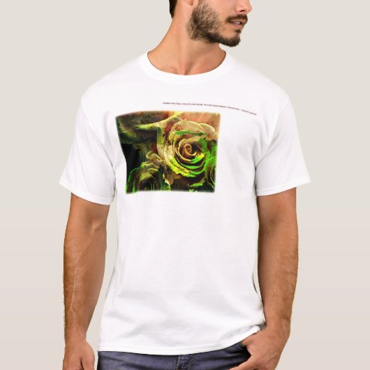 T-shirt Les roses sont rouges (Devant)