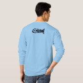 T-shirt Les rouleaux de sinage Pas de mannequin long (Dos entier)