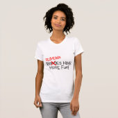 T-shirt Les roux ont plus d'amusement (Devant entier)