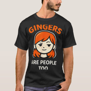 T-shirt Les roux sont des gens aussi humour drôle roux