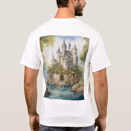 T-shirt Les royaumes enchantés : Le château de contes de f (Dos)
