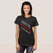 T-shirt "Les Russes arrivent... Peu importe. (Devant entier)