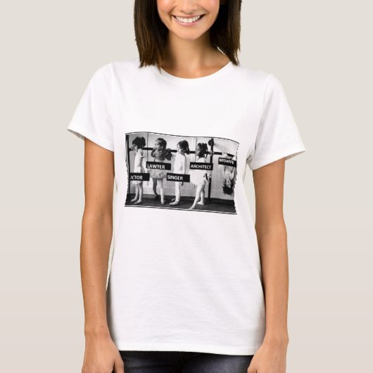 T-shirt les sages-femmes sont différentes (Devant)