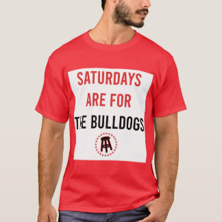 T-shirt Les samedis sont pour les Bulldogs