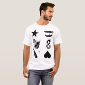 T-shirt Les sans fin vident (le noir) (Devant entier)